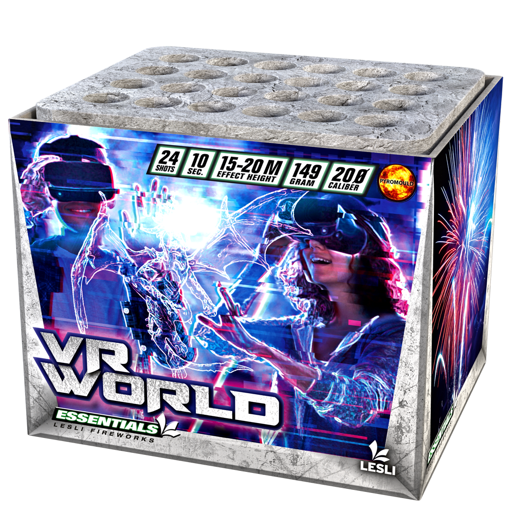 VR World Mantel Vuurwerk