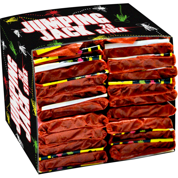 Jumping Jacks Mantel Vuurwerk